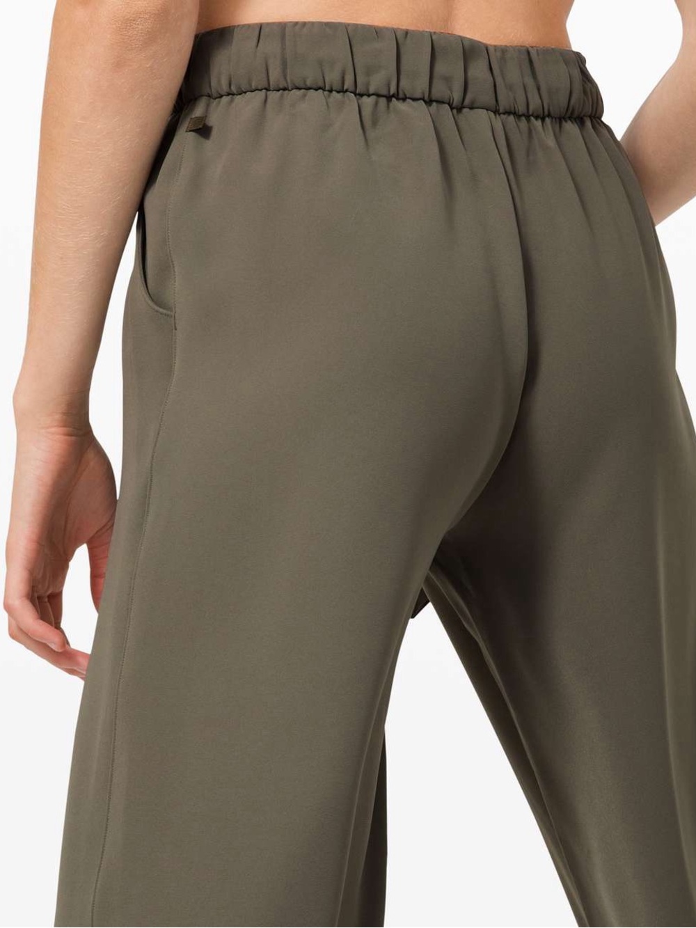Lululemon noir crop wide leg pants - Picture 4 of 8